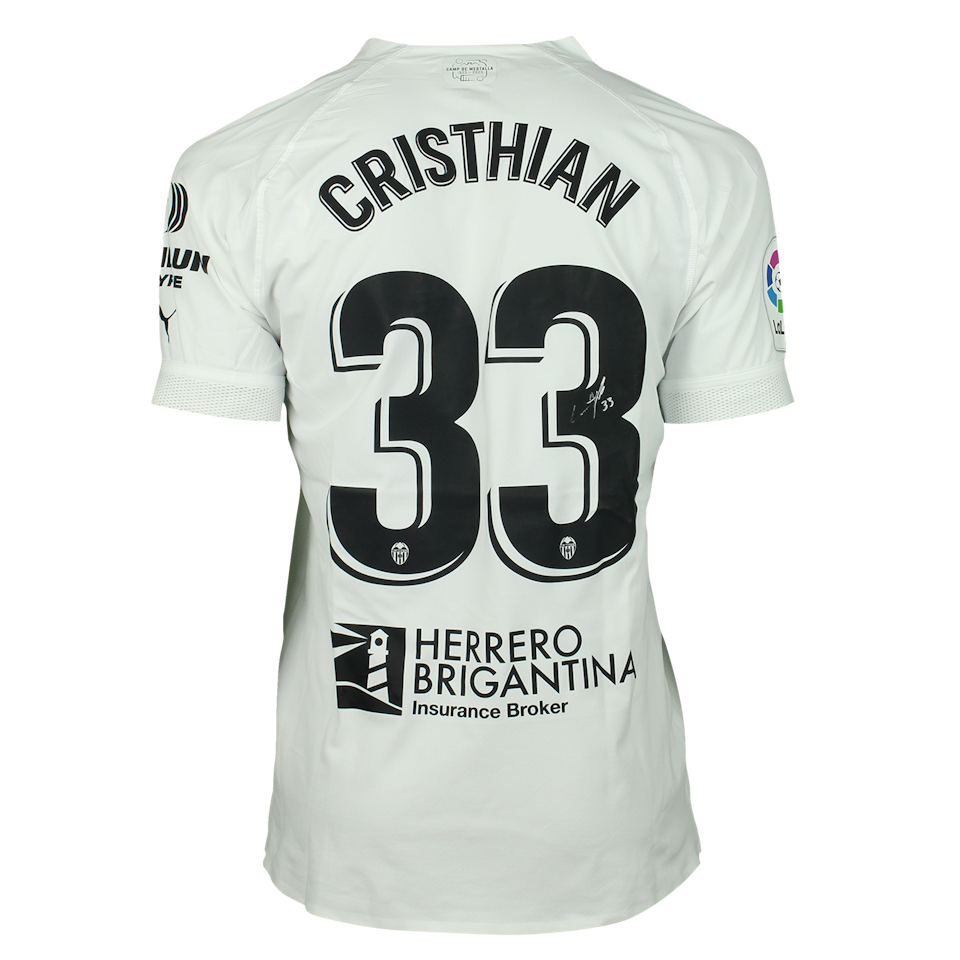 Cristhian Mosquera Valencia CF shirt