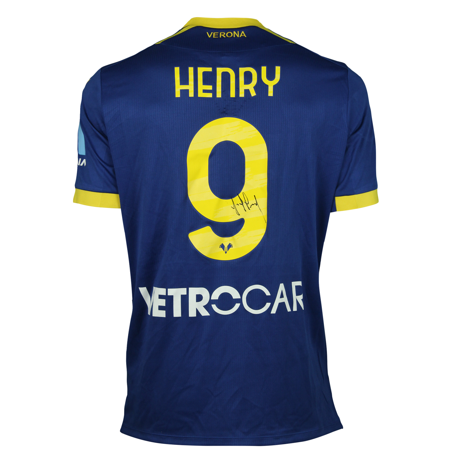 Thomas Henry | Hellas Verona - AS Roma | MatchWornShirt