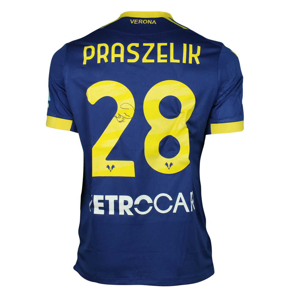 Mateusz Praszelik Hellas Verona FC shirt