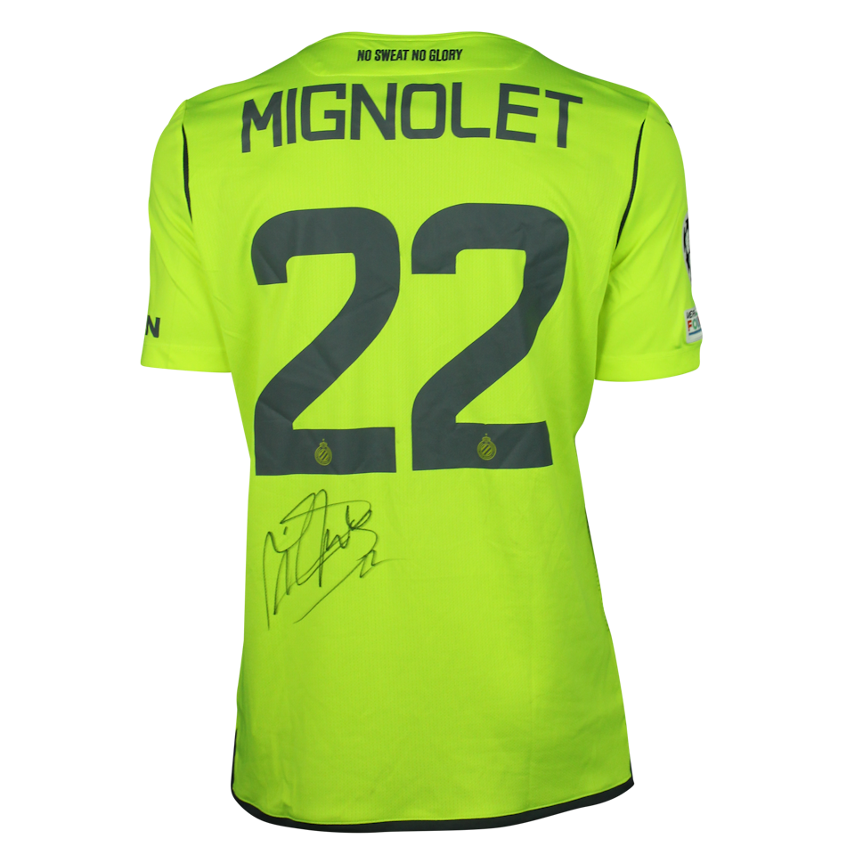 Simon Mignolet Club Brugge shirt