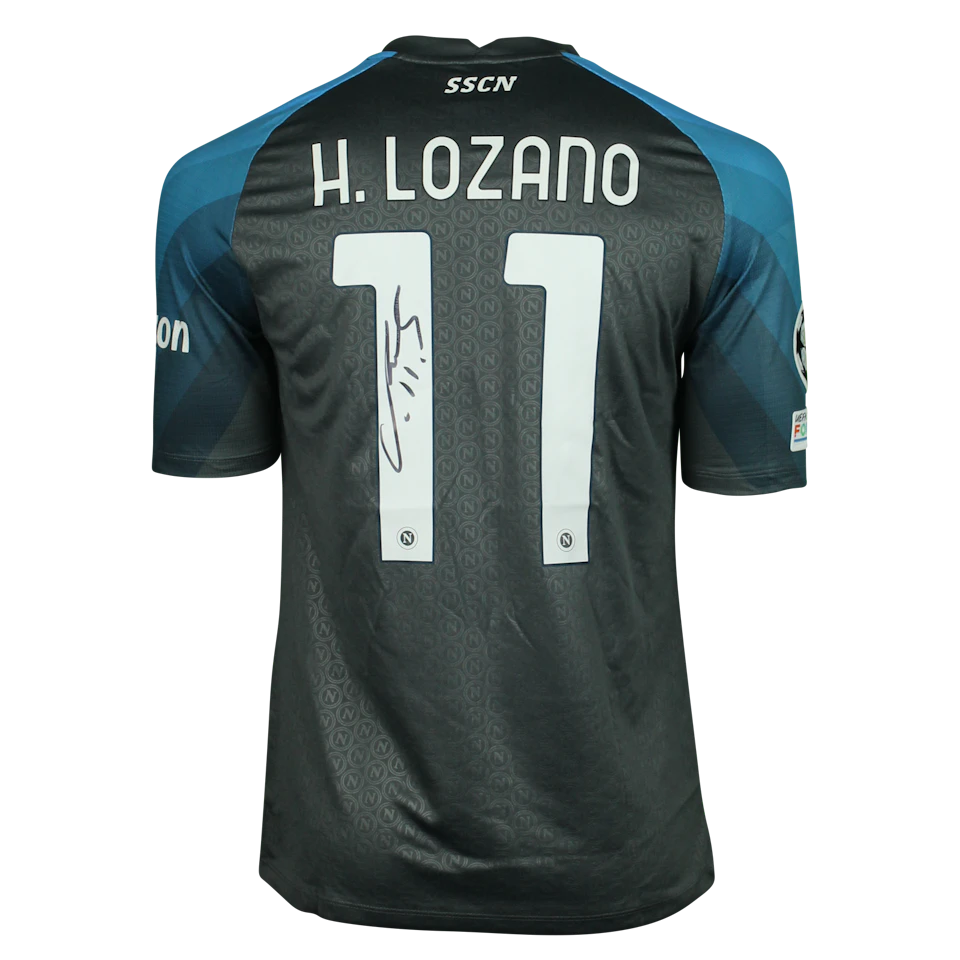 Hirving Rodrigo Lozano Bahena SSC Napoli camisa.