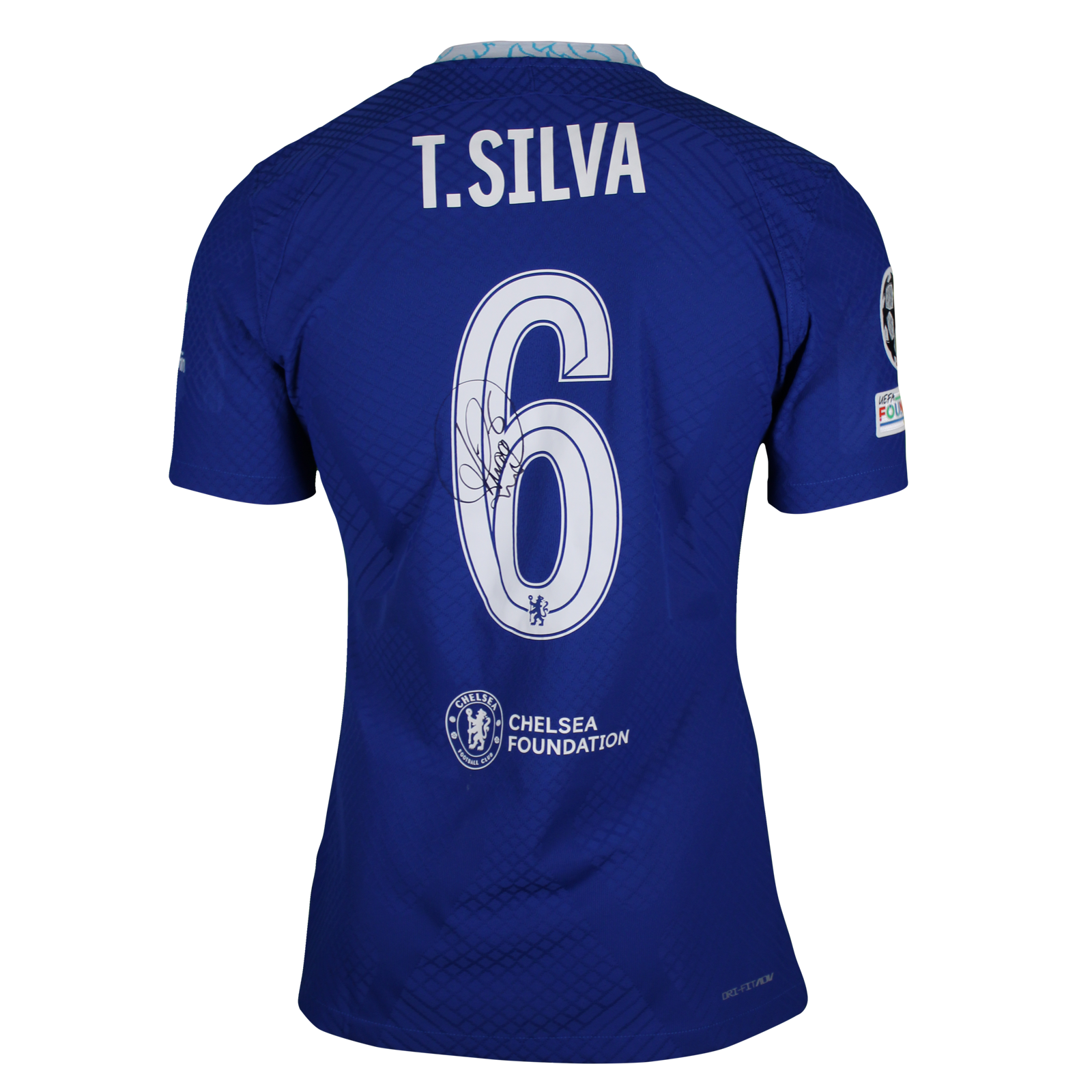 Chelsea T.SILVA ユニフォーム Nike Chelsea Thiago Silva Away Jersey w/ Champions League +