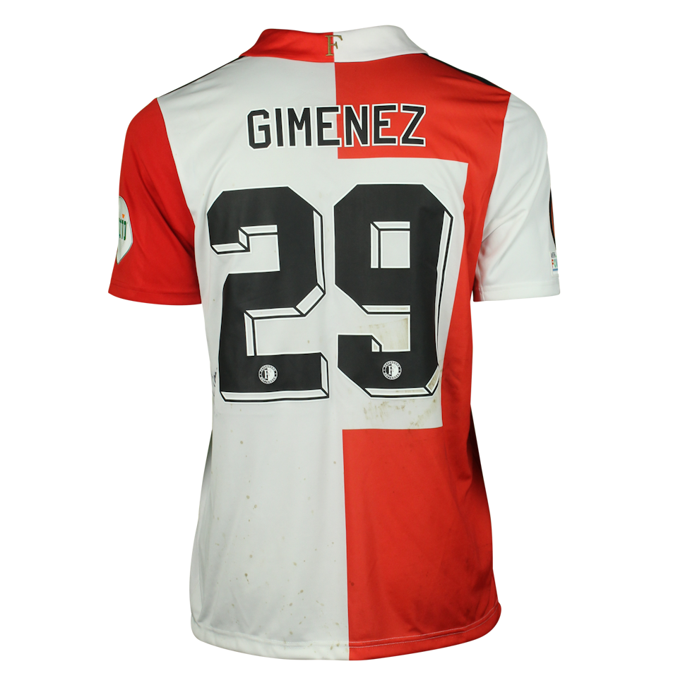 Santiago Giménez Feyenoord shirt
