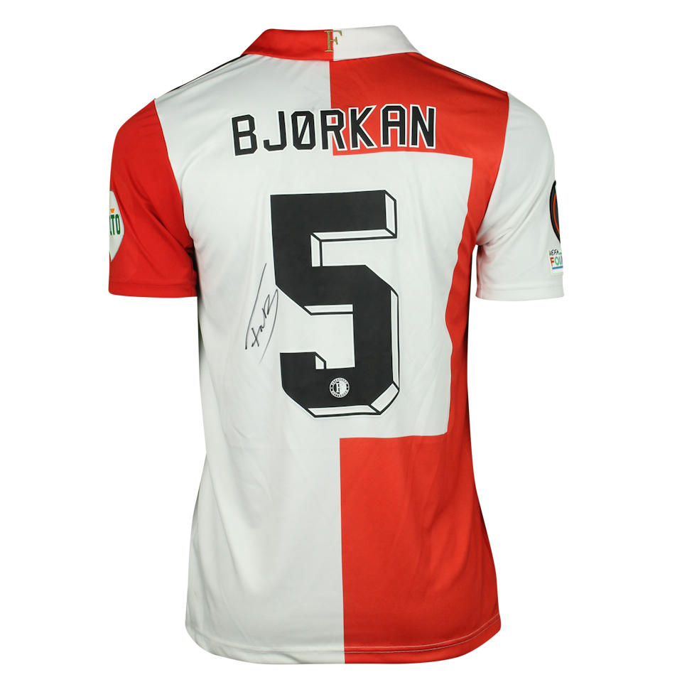 Fredrik André Bjørkan Feyenoord shirt