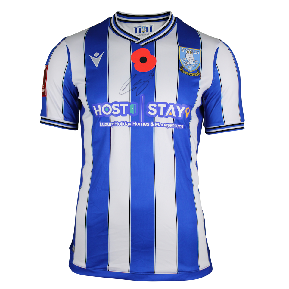 George Byers Sheffield Wednesday shirt