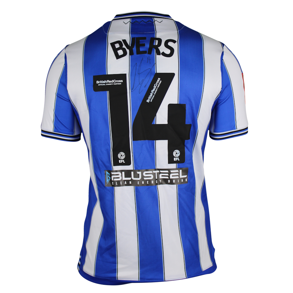 George Byers Sheffield Wednesday shirt