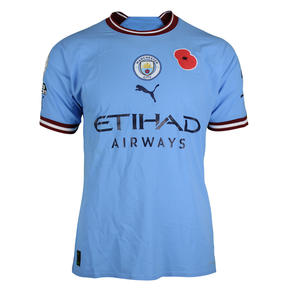 Kevin De Bruyne Manchester City shirt