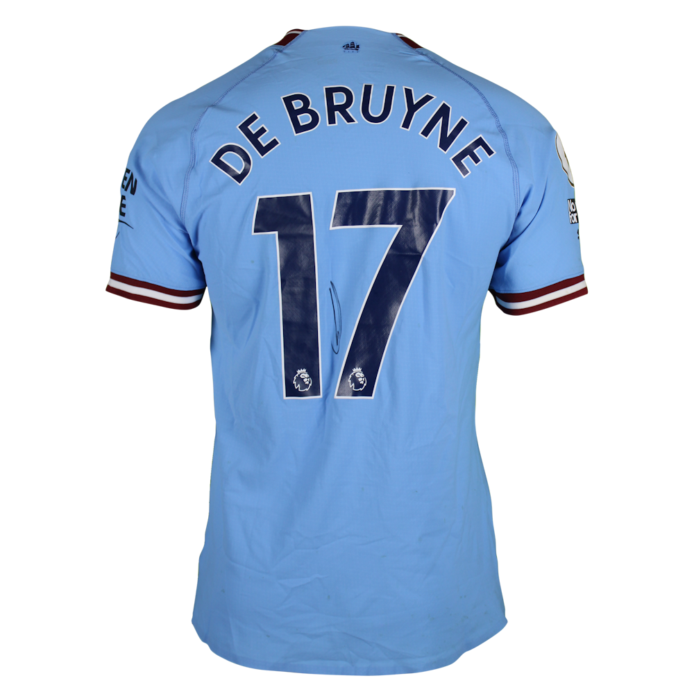 Kevin De Bruyne | Manchester City - Fulham | MatchWornShirt