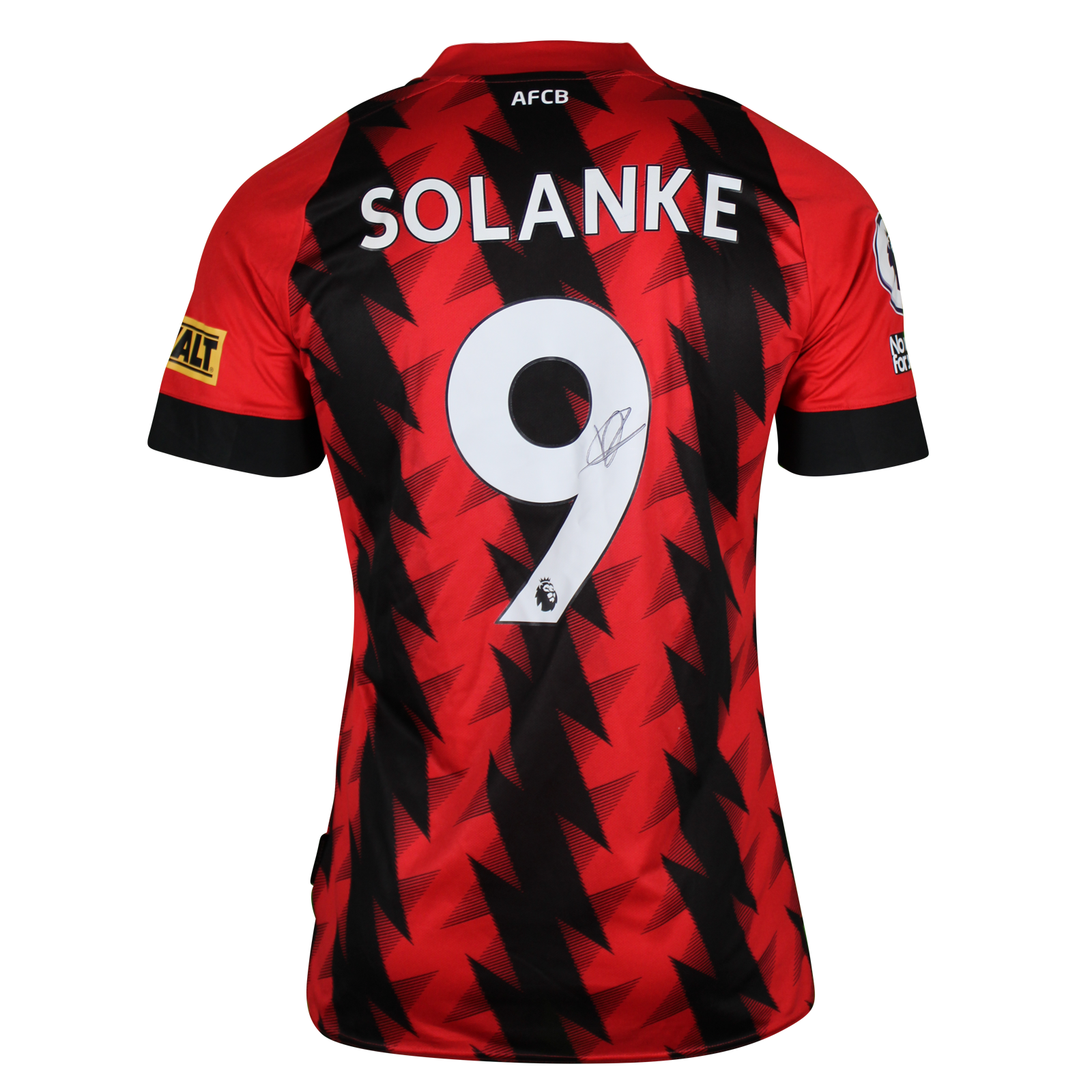AFC Bournemouth Solanke 9 ユニフォーム Dominic Solanke | Leeds United - AFC Bournemouth | MatchWornShirt