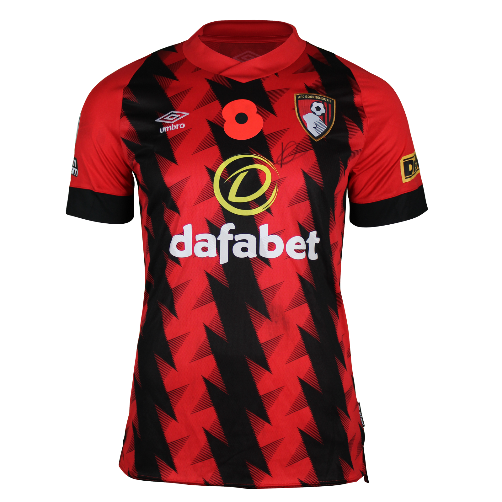 Dominic Solanke | Leeds United - AFC Bournemouth | MatchWornShirt