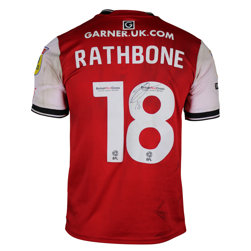 Oliver Rathbone Rotherham United jersey