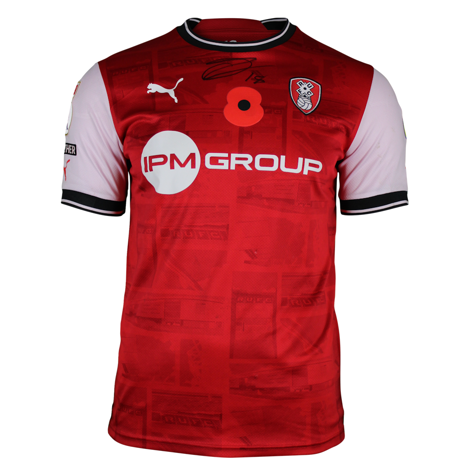 Oliver Rathbone Rotherham United jersey