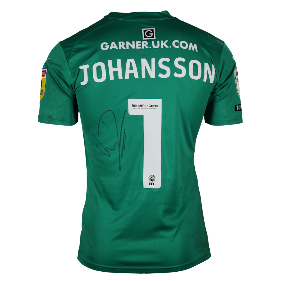 Viktor Johansson Rotherham United shirt