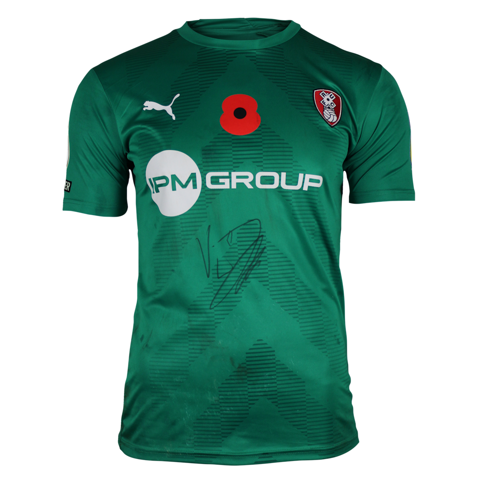 Viktor Johansson Rotherham United shirt