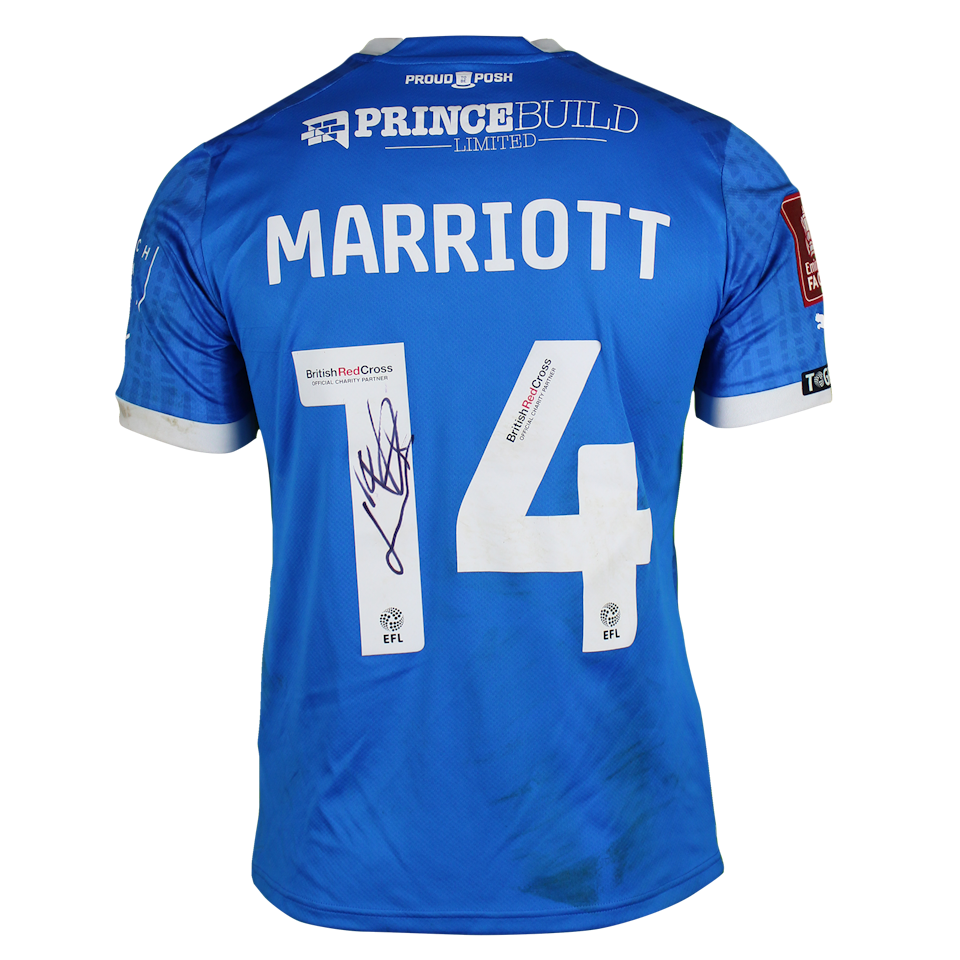 Jack Marriott Peterborough United shirt