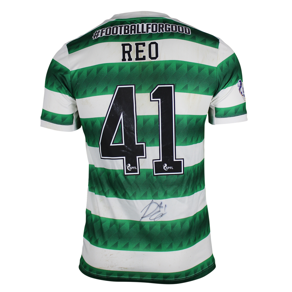 Reo Hatate Celtic shirt
