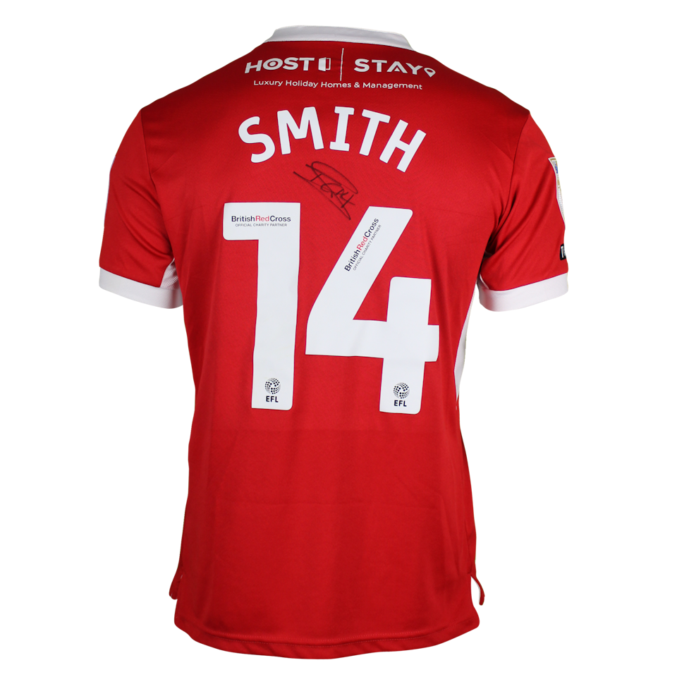 Tom Smith Middlesbrough shirt