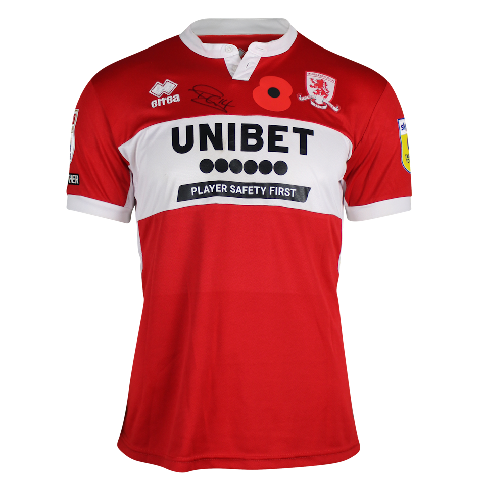 Tom Smith Middlesbrough shirt