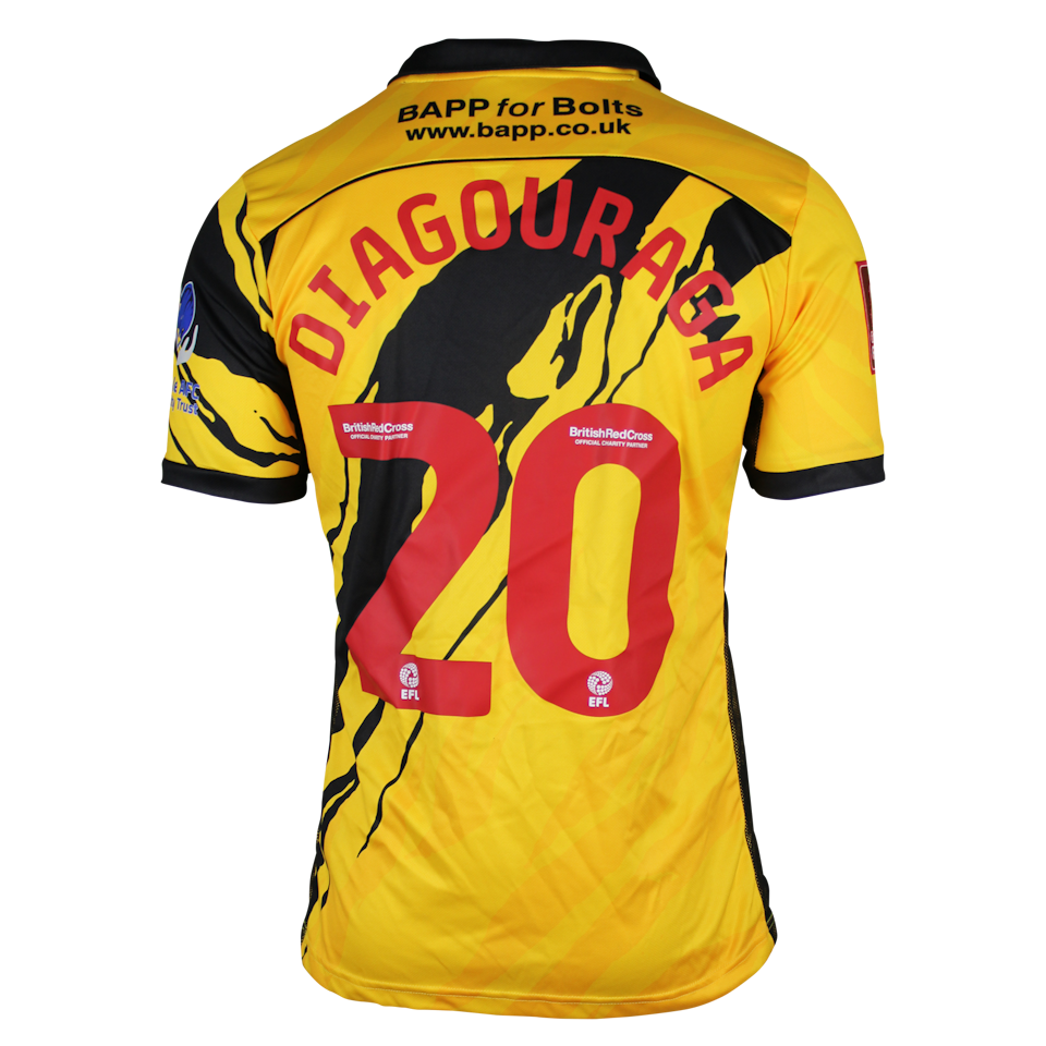 Toumani Diagouraga Rochdale shirt