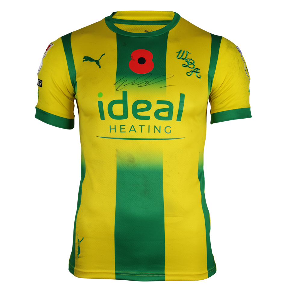 Grady Diangana West Bromwich Albion のシャツ