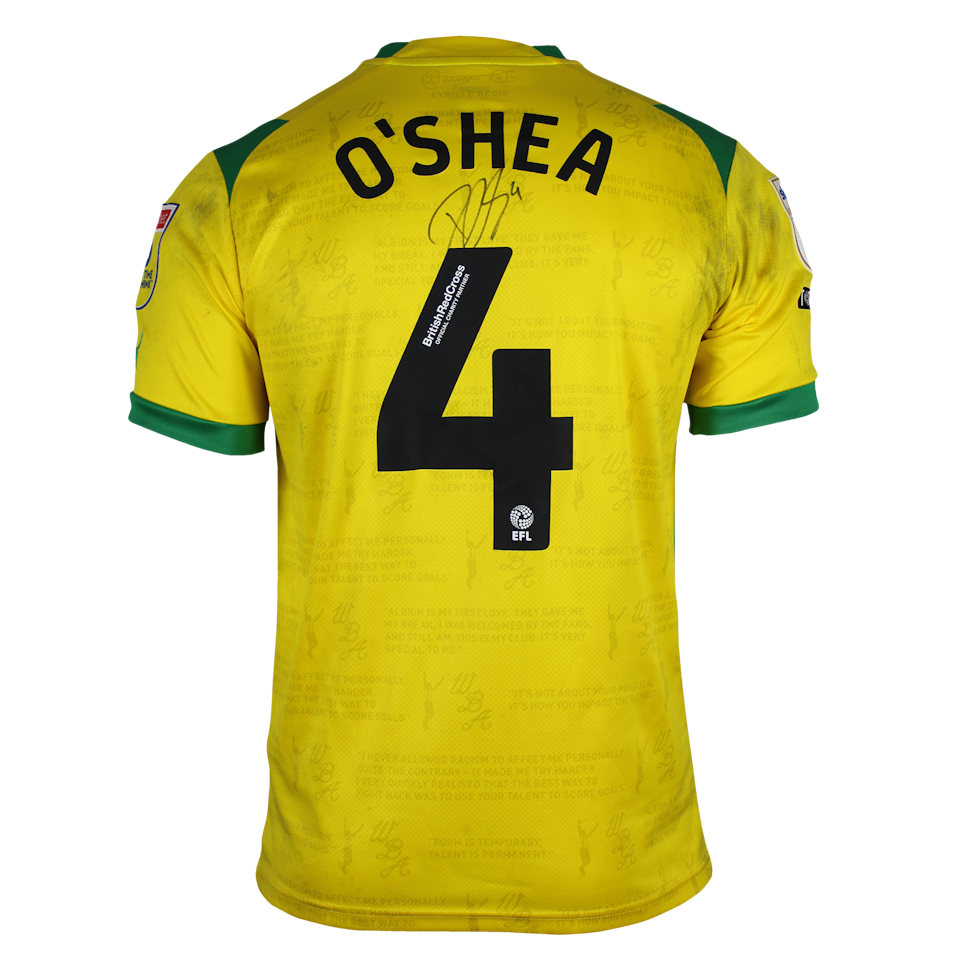 Dara O'Shea West Bromwich Albion shirt