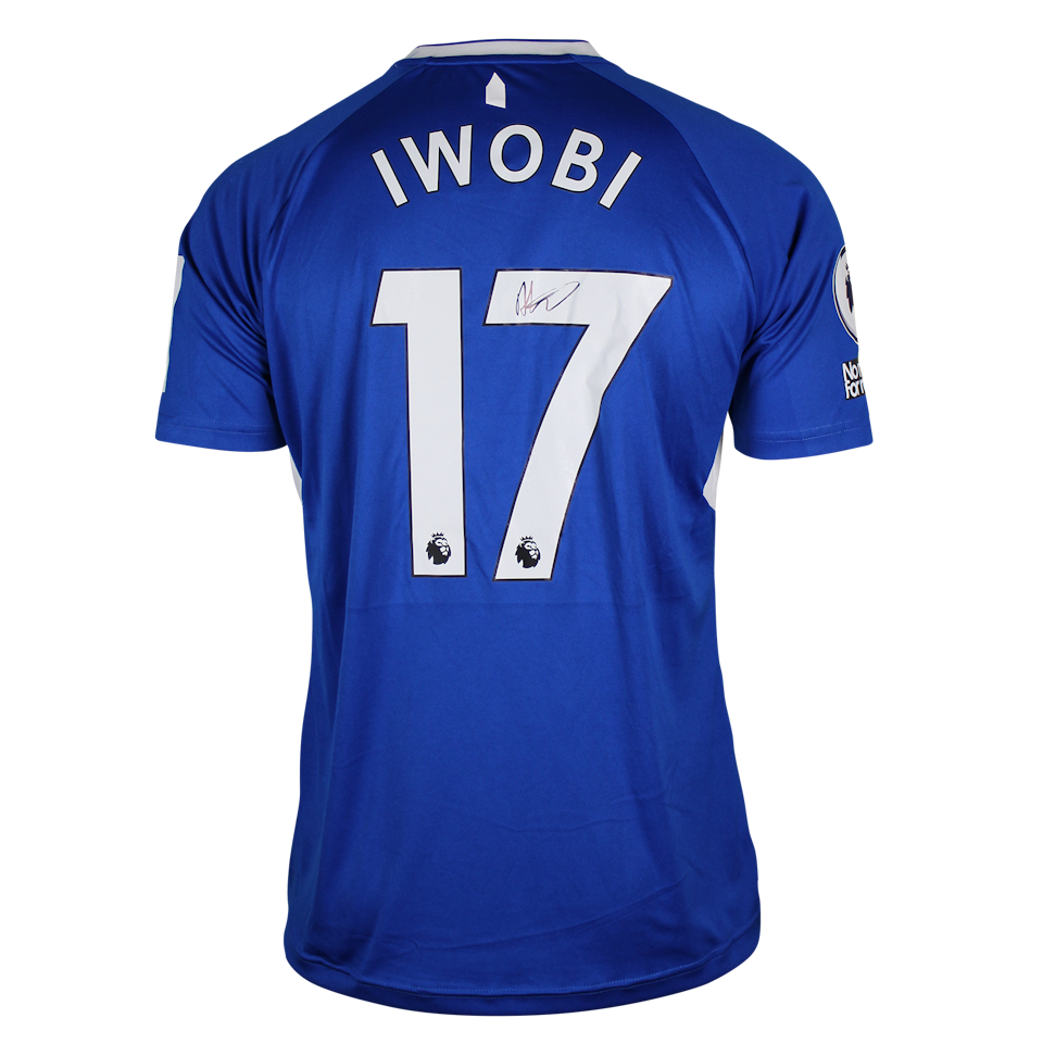 Alex Iwobi Everton jersey