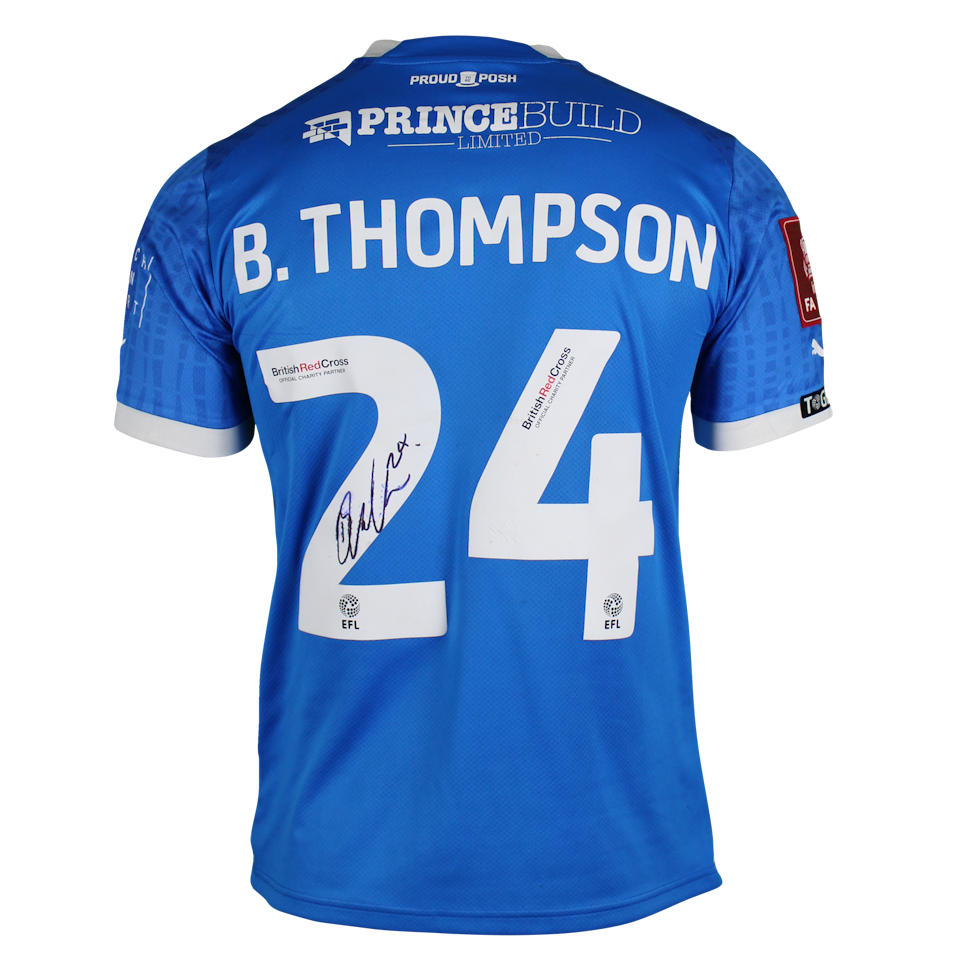 Ben Thompson Peterborough United shirt