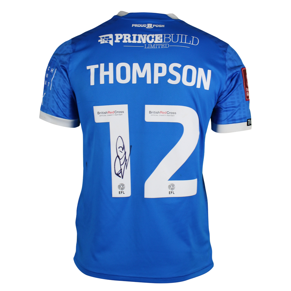 Ben Thompson Peterborough United shirt