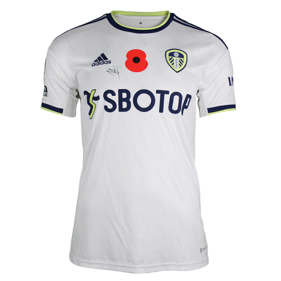 Mateo Joseph Fernández Regatillo Leeds United shirt