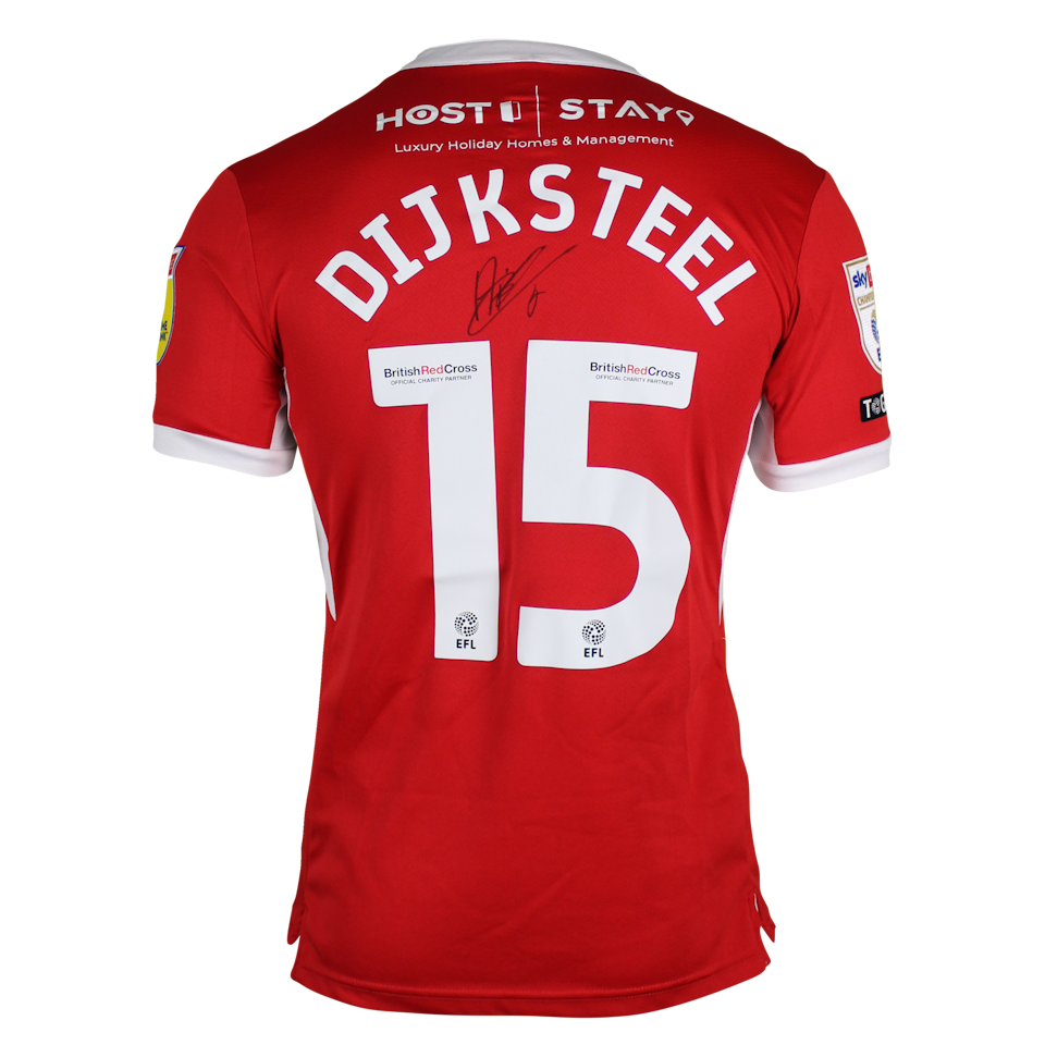 Shirt van Anfernee Dijksteel Middlesbrough