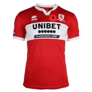 Shirt van Anfernee Dijksteel Middlesbrough