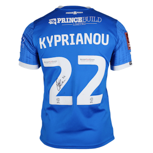 Hector Kyprianou Peterborough United shirt