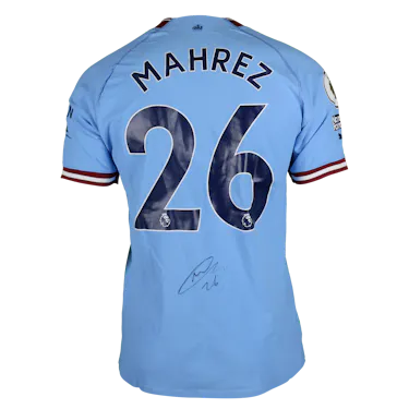 Riyad Mahrez Manchester City jersey
