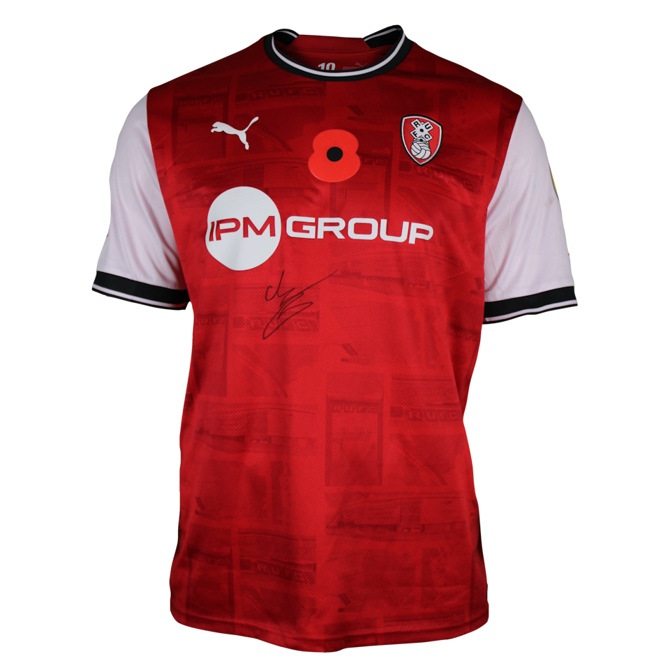 Cameron Humphreys Rotherham United shirt