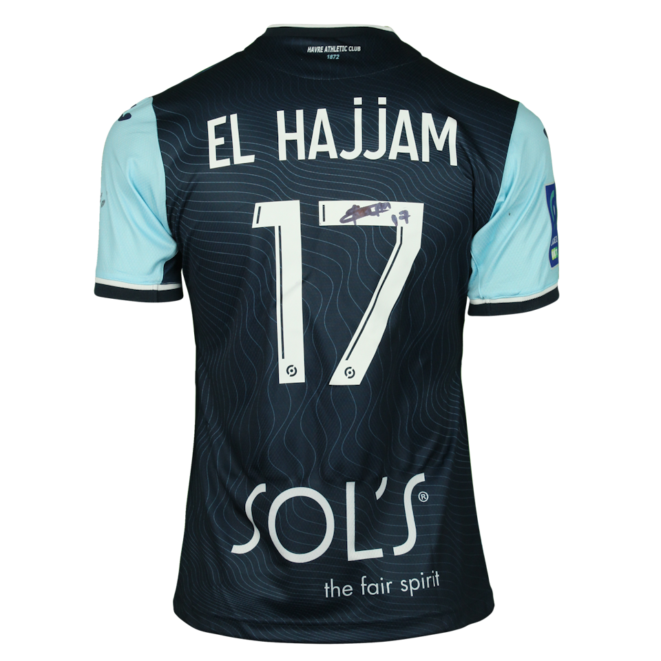 Oualid El Hajjam Havre AC shirt