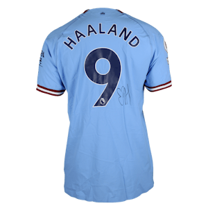 Erling Haaland Manchester City shirt