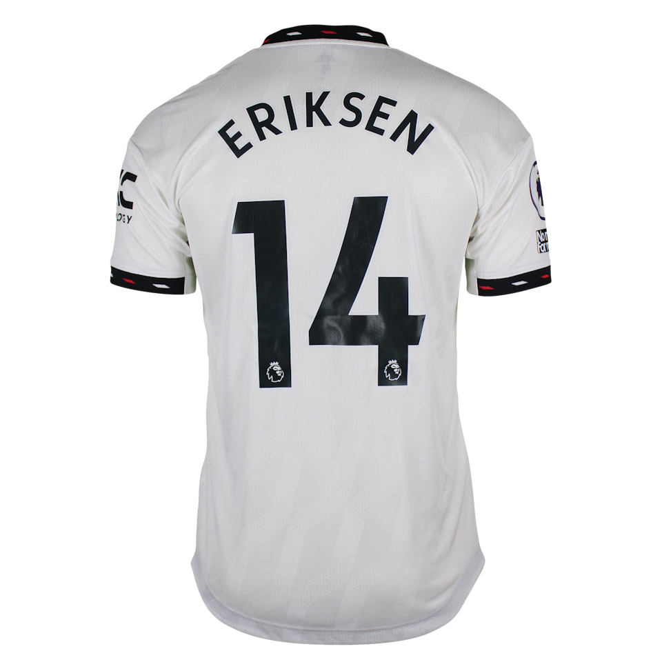 Christian Dannemann Eriksen Manchester United shirt