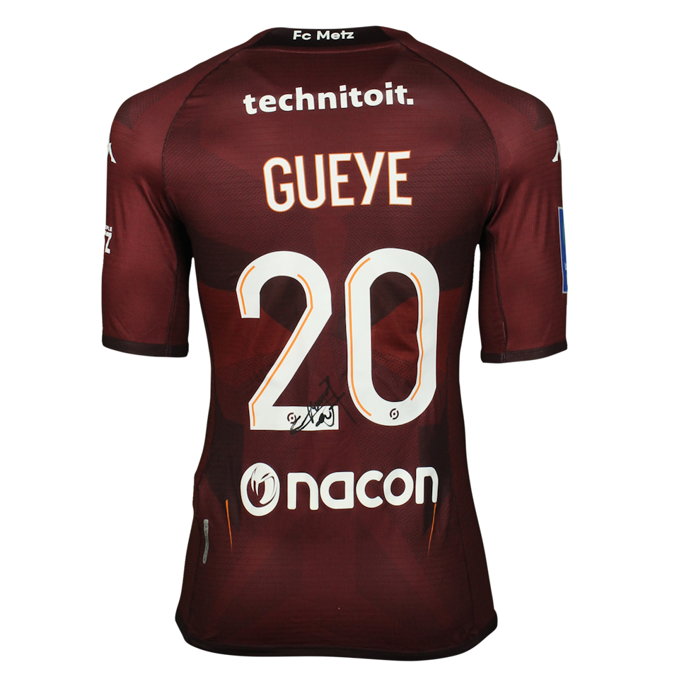 Mamadou Lamine Gueye FC Metz jersey