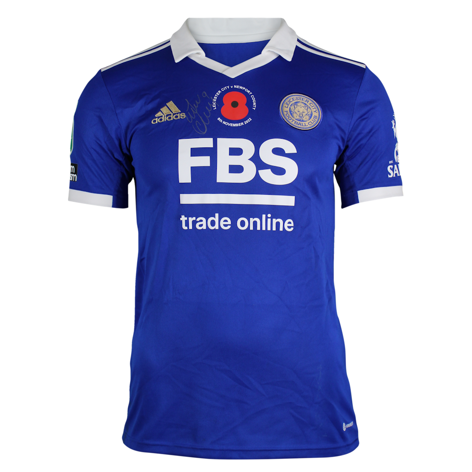 Jamie Vardy Leicester City shirt