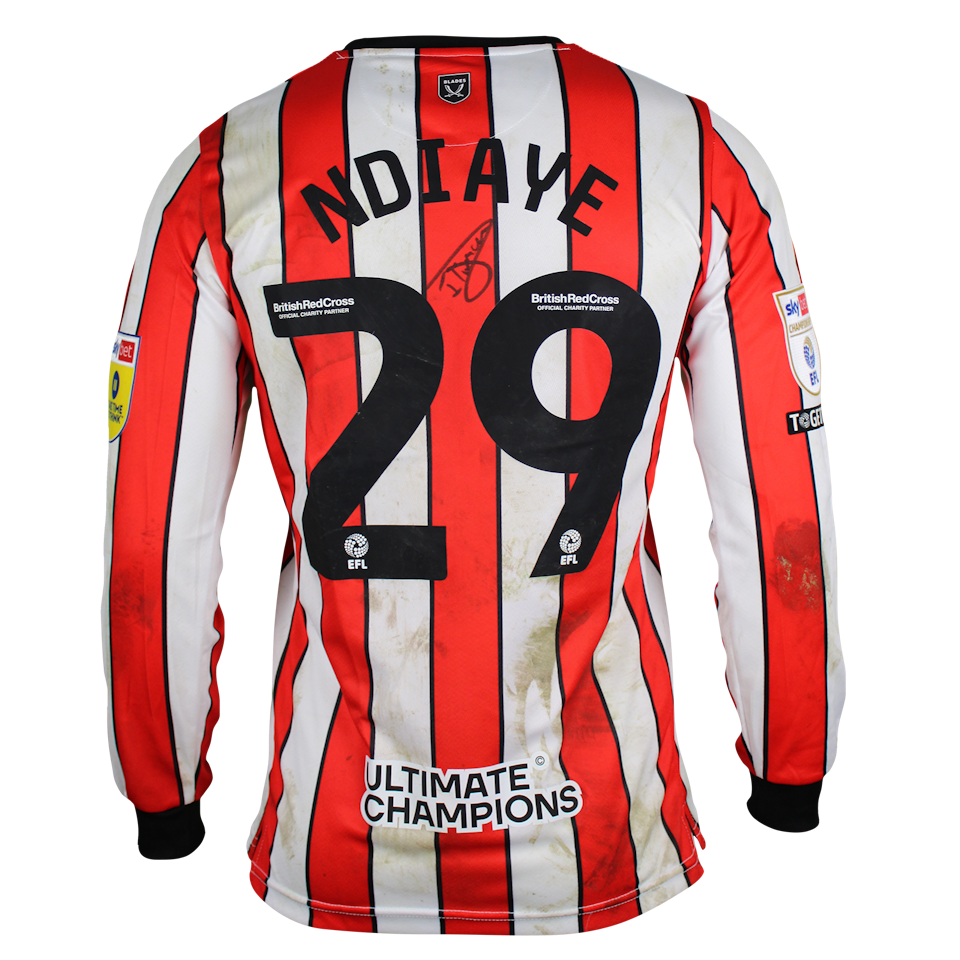 Iliman N'diaye Sheffield United shirt