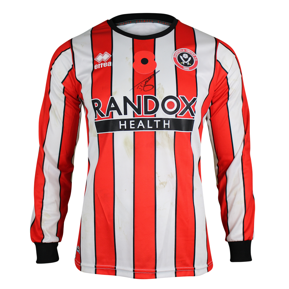 Iliman N'diaye Sheffield United shirt