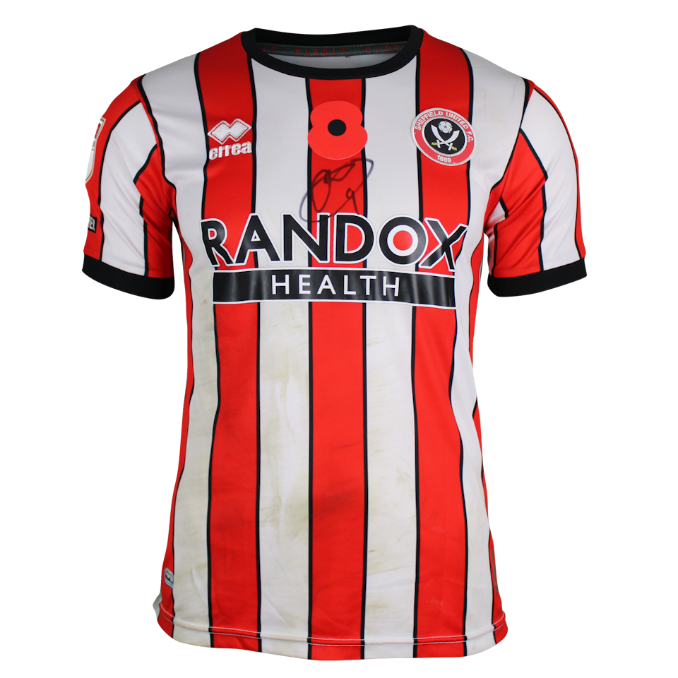 Oliver McBurnie Sheffield United shirt