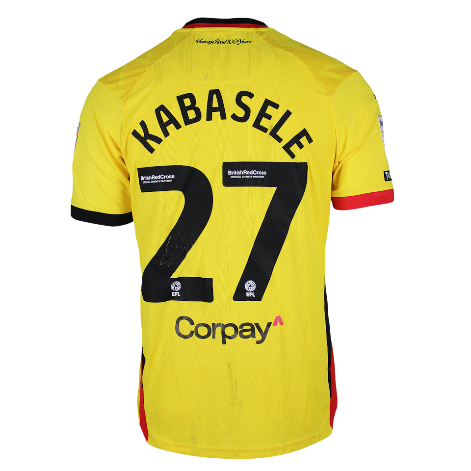 Christian Kabasele Watford shirt