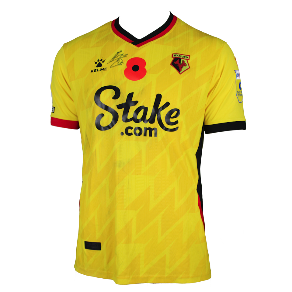 Christian Kabasele Watford shirt