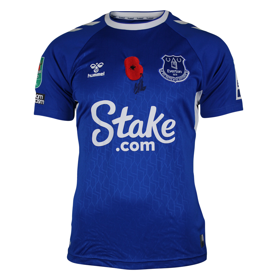 Ishé Samuels-Smith Everton shirt