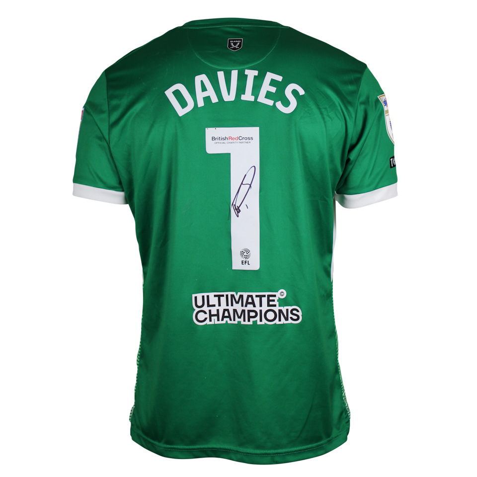 Adam Davies Sheffield United shirt