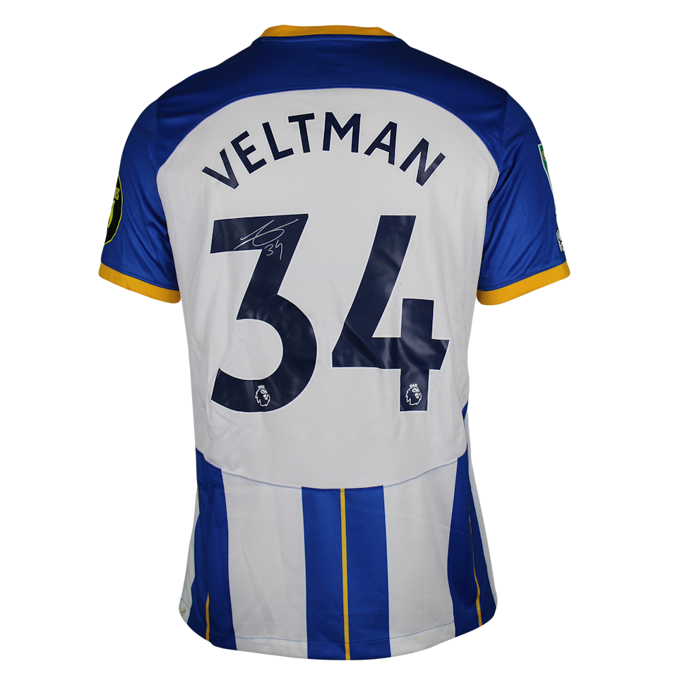 Joël Veltman Brighton & Hove Albion shirt