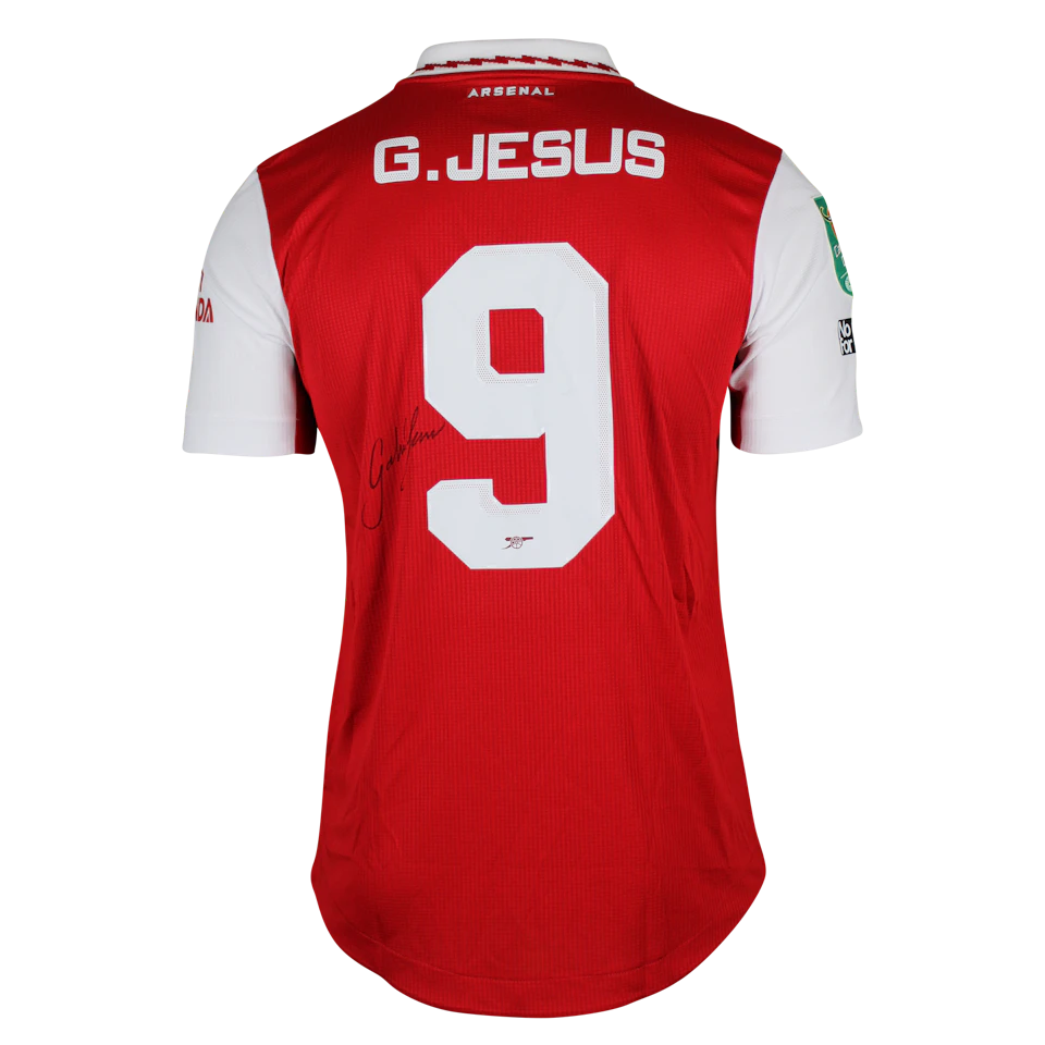 Gabriel Jesus Arsenal jersey