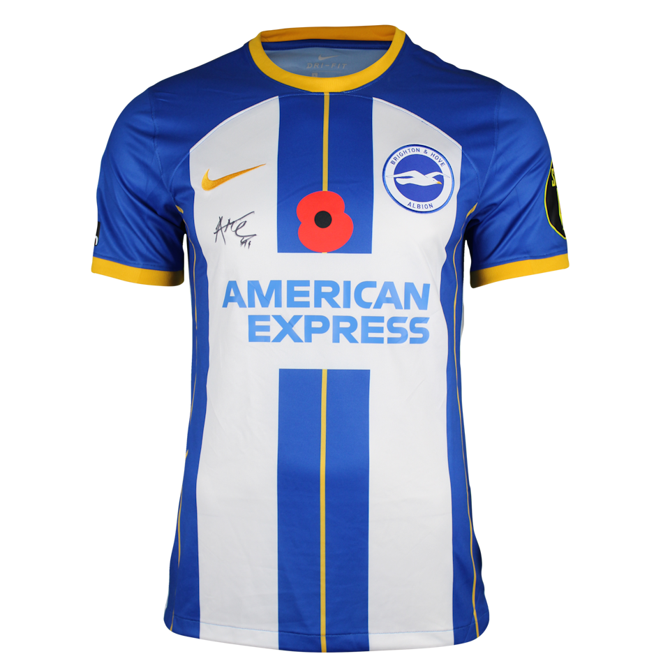 Andrew Moran Brighton & Hove Albion shirt