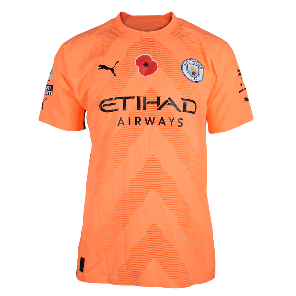 Scott Carson Manchester City shirt